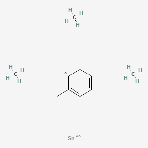 molecular formula C11H21Sn B561154 CID 102118033 CAS No. 19962-43-7