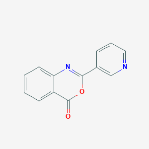 molecular formula C13H8N2O2 B5612201 2-(3-pyridinyl)-4H-3,1-benzoxazin-4-one 