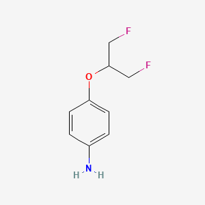 4-(2-Fluoro-1-fluoromethyl-ethoxy)-aniline