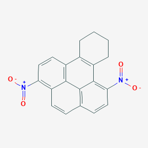 Benzo(e)pyrene, 9,10,11,12-tetrahydro-1,6-dinitro-
