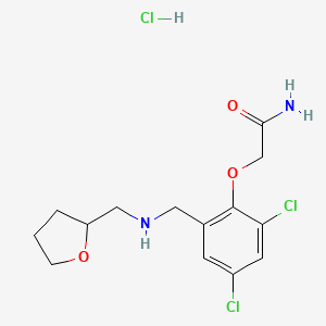 molecular formula C14H19Cl3N2O3 B5612773 C14H19Cl3N2O3 