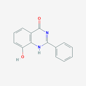 molecular formula C14H10N2O2 B056134 8-Hydroxy-2-phenyl-3H-quinazolin-4-one 