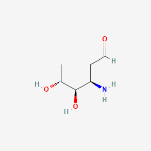 molecular formula C6H13NO3 B561397 D-Daunosamine CAS No. 100206-43-7