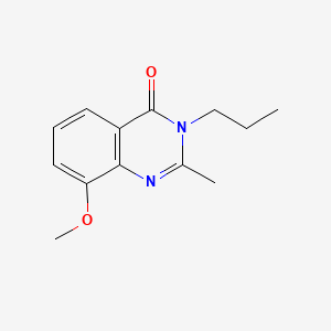 8-Methoxy-2-methyl-3-propylquinazolin-4-one