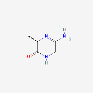 (S)-5-Amino-3-methyl-1,6-dihydropyrazin-2(3H)-one