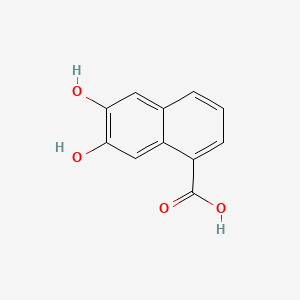 6,7-Dihydroxynaphthalene-1-carboxylic acid