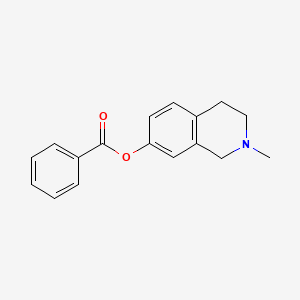 7-Isoquinolinol,1,2,3,4-tetrahydro-2-methyl-,benzoate