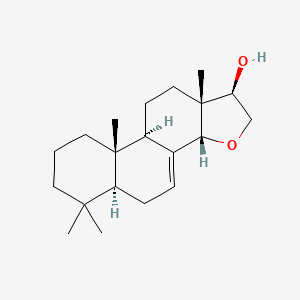 molecular formula C20H32O2 B561473 Premnenol CAS No. 100692-53-3