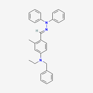 2-Methyl-4-(N-ethyl-N-benzyl)aminobenzoaldehyde-1,1-diphenylhydrazone