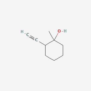 B561480 2-Ethynyl-1-methylcyclohexan-1-ol CAS No. 102877-94-1