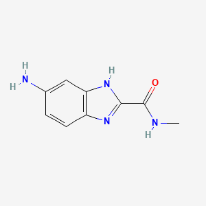 5-Amino-N-methyl-1H-benzo[d]imidazole-2-carboxamide