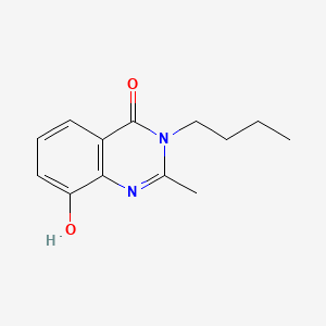 4(3h)-Quinazolinone,3-butyl-8-hydroxy-2-methyl-