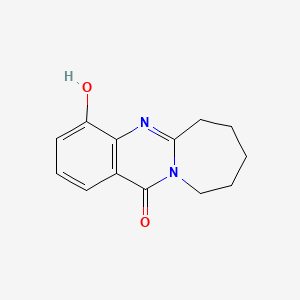 4-Hydroxy-7,8,9,10-tetrahydroazepino[2,1-b]quinazolin-12(6H)-one