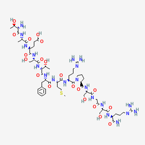 molecular formula C58H96N20O20S B561561 TCS 184 