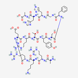 molecular formula C74H114N28O20 B561564 AKTide-2T 