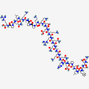 molecular formula C139H231N45O41 B561569 Des-acyl ghrelin (rat) CAS No. 307950-60-3