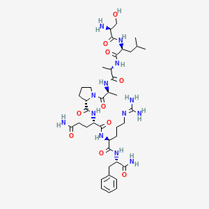 molecular formula C40H65N13O10 B561583 Neuropeptide SF(mouse,rat) 