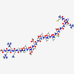 molecular formula C112H198N34O31S2 B561594 Hngf6A 