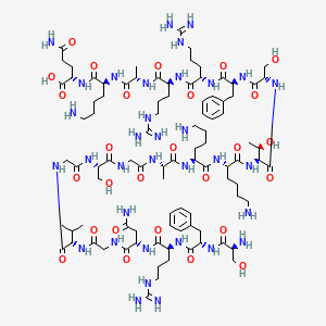 molecular formula C93H156N34O27 B561598 Neuropeptide S (Mouse) 