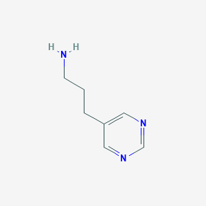 3-(Pyrimidin-5-yl)propan-1-amine