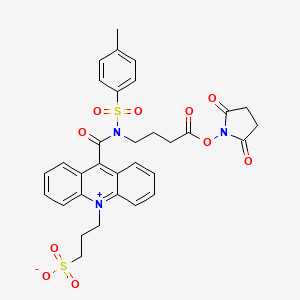 molecular formula C32H31N3O10S2 B561617 Nsp-SA-nhs 