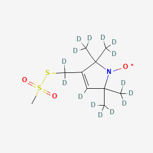 (1-Oxyl-2,2,5,5-tetramethyl-3-pyrroline-3-methyl) Methanethiosulfonate-d15
