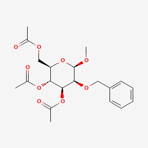 Methyl 2-O-Benzyl-3,4,6-tri-O-acetyl-beta-D-mannopyranoside