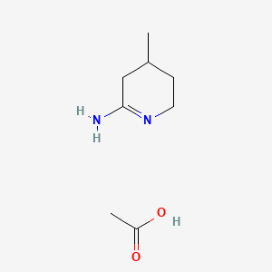 2-Imino-4-methylpiperidine acetate