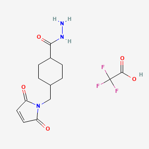 4-(Maleimidomethyl)cyclohexane-1-carboxyl-hydrazide, Trifluoroacetic Acid