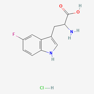 2-Amino-3-(5-fluoro-1H-indol-3-yl)propanoic acid hydrochloride