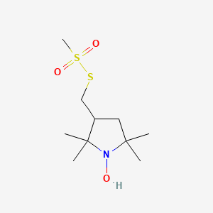 molecular formula C10H21NO3S2 B561675 proxyl-MTS CAS No. 201403-46-5