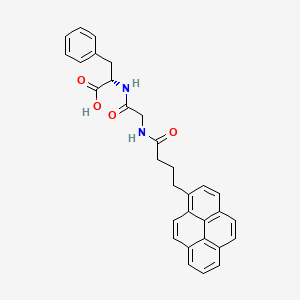 N-4-(1-Pyrene)butyroylglycyl-L-phenylalanine