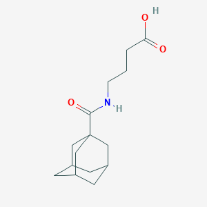 4-[(1-Adamantylcarbonyl)amino]butanoic acid