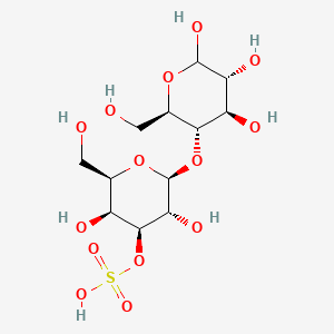 molecular formula C12H22O14S B561719 Lactose-3'-sulfate CAS No. 159358-51-7