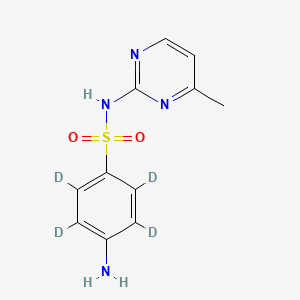 molecular formula C11H12N4O2S B561763 Sulfamerazine-d4 