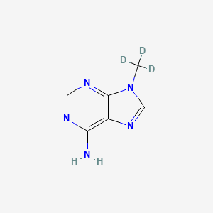 molecular formula C6H7N5 B561801 9-Methyl Adenine-d3 CAS No. 130859-46-0