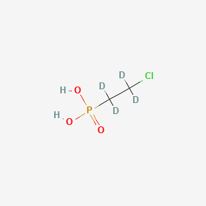 (2-Chloro-1,1,2,2-tetradeuterioethyl)phosphonic acid