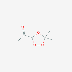 1-(5,5-Dimethyl-1,2,4-trioxolan-3-yl)ethanone
