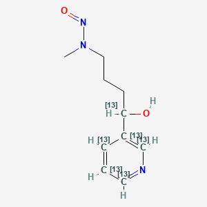 4-(Methylnitrosamino)-1-(3-pyridyl)-1-butanol-1,2',3',4',5',6'-13C6