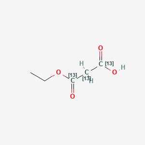 Mono-ethyl malonate-1,2,3-13C3