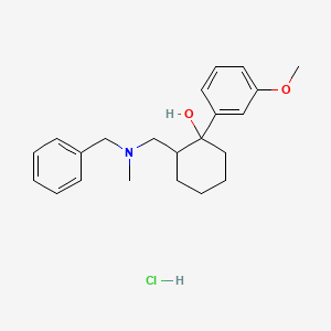 cis-(+/-)-2-[(N-Benzyl-N-methyl)aminomethyl]-1-(3-methoxyphenyl)cyclohexanol, Hydrochloride
