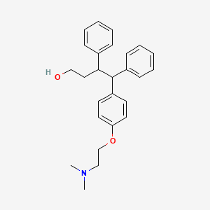 4-[4-[2-(Dimethylamino)ethoxy]phenyl]-3,4-diphenyl-butan-1-ol