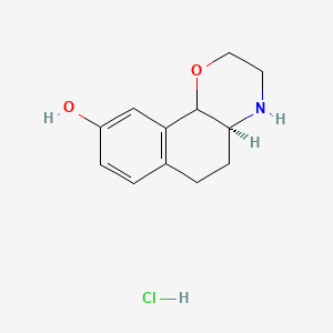 (-)-3,4,4a,5,6,10b-Hexahydro-2H-naphtho[1,2-b][1,4]oxazin-9-ol, Hydrochloride