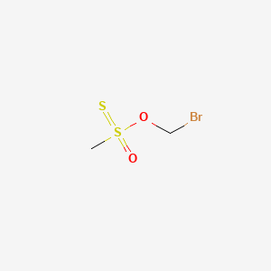 molecular formula C2H5BrO2S2 B561917 Bromomethyl Methanethiosulfonate CAS No. 887353-78-8