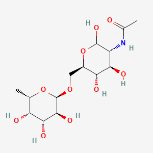 2-Acetamido-2-deoxy-6-O-(alpha-L-fucopyranosyl)-D-glucopyranose