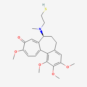 molecular formula C23H29NO5S B561933 N-(2-Mercaptoethyl) Demecolcine CAS No. 1217746-74-1
