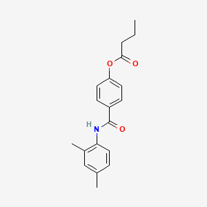 molecular formula C19H21NO3 B5619580 N-Acetonylpyridinium Chloride 