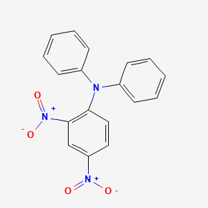 molecular formula C18H13N3O4 B561979 2,4-Dinitro-N,N-diphenylaniline CAS No. 68522-81-6