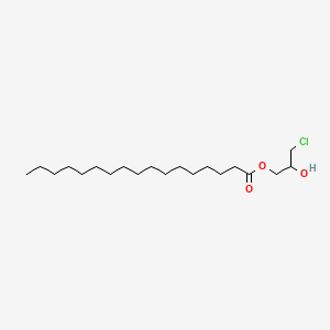 molecular formula C20H39ClO3 B561980 rac 1-Heptandecanoyl-3-chloropropanediol CAS No. 87505-04-2