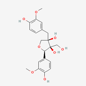 molecular formula C20H24O8 B562016 Massoniresinol 
